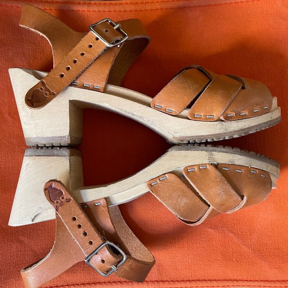 SOLD // Sandgrens Rio Grande Nude Sandal - High - Picture 4 of 8